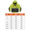 Ergodyne Jacket, Sherpa; Polyester, Class 2 Type R, Lime, S 8275 - alternate 9